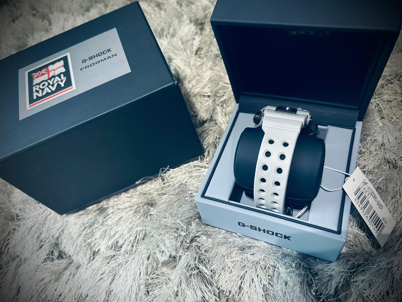 Casio G-Shock Frogman Royal Navy Limited Edition GWF-A1000RN Diver Watch Boxed