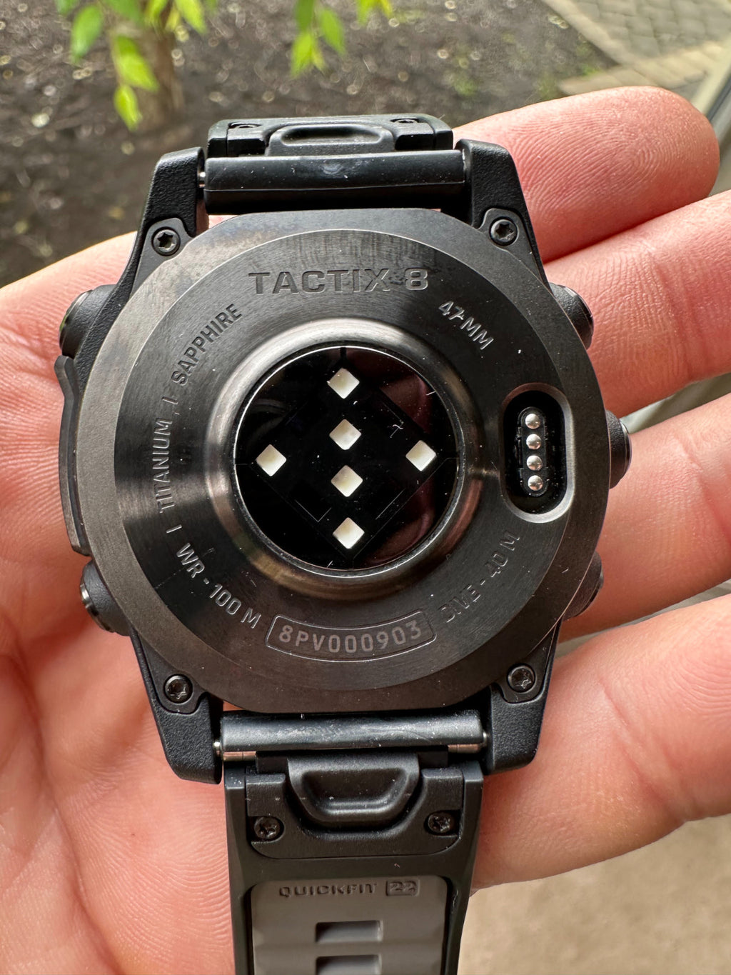 Garmin watch tactix 8 47mm watch, excellent,