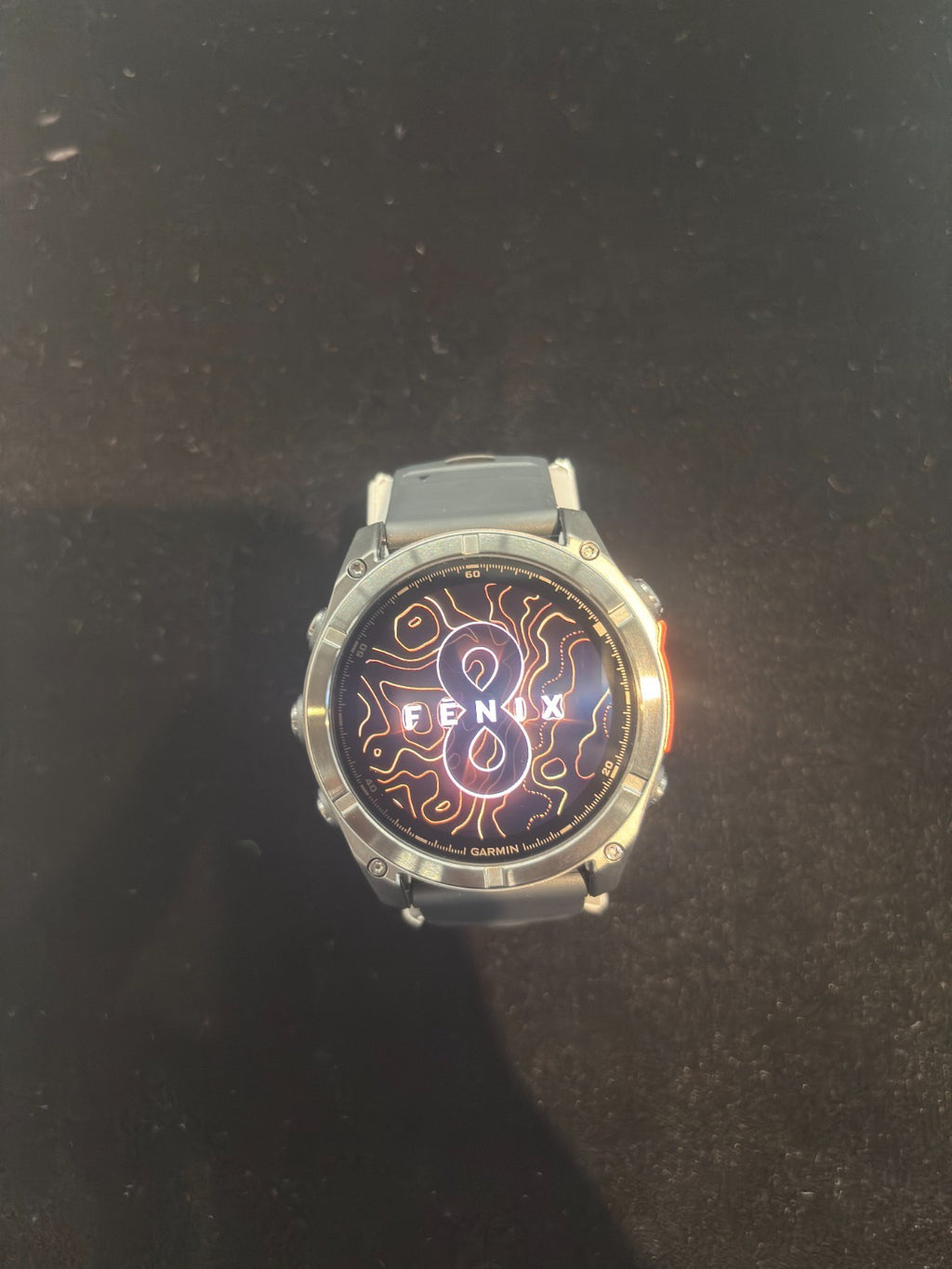 Garmin Fenix 8 Amoled 51MM Slate Gray with Black Silicone Band GPS Watch in Box