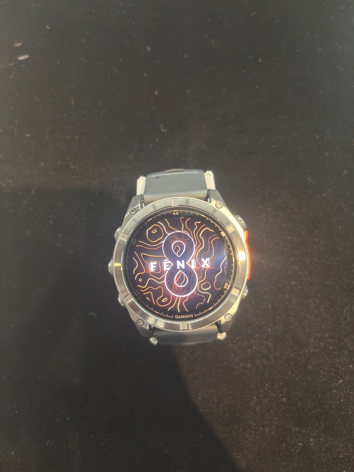 Garmin Fenix 8 Amoled 51MM Slate Gray with Black Silicone Band GPS Watch in Box