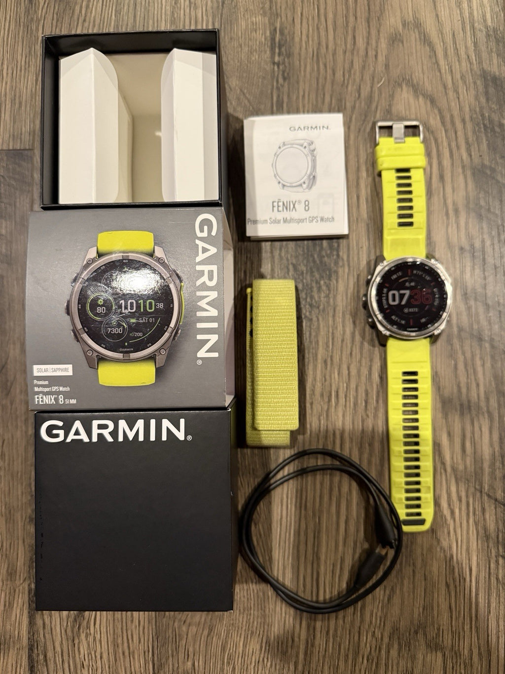 Garmin Fenix 8 51mm Solar Sapphire Premium Multisport GPS Watch